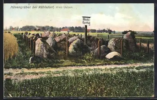 AK Kählsdorf /Uelzen, Hünengräber
