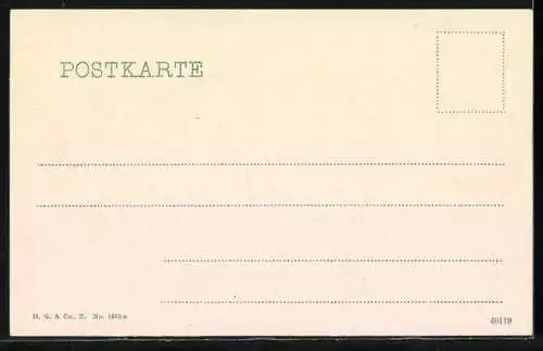 AK Triberg, Marktplatz aus der Vogelschau