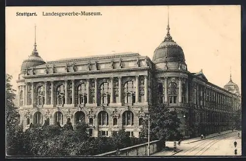 AK Stuttgart, Landesgewerbemuseum