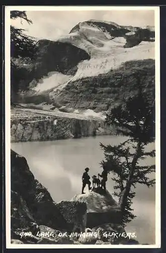 AK Lake of Hanging Glaciers, Partial View