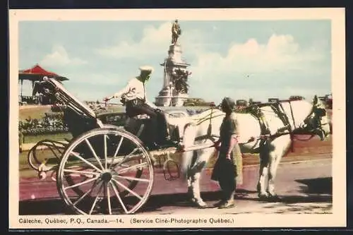 AK Quebec /P. Q., Caleche