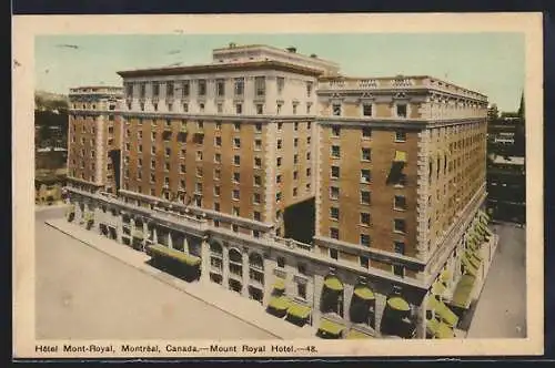 AK Montreal, Hotel Mont-Royal