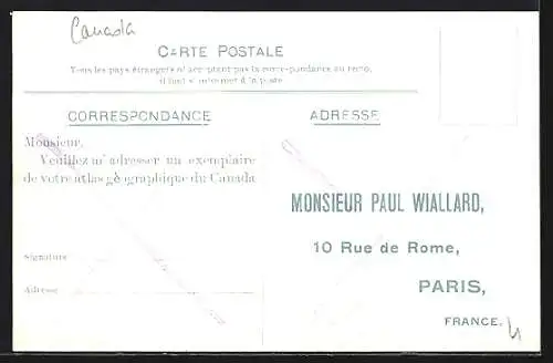 AK Québec, Teilansicht aus der Vogelschau