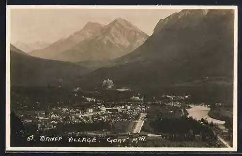 AK Banff, Village, Goat Mtn.