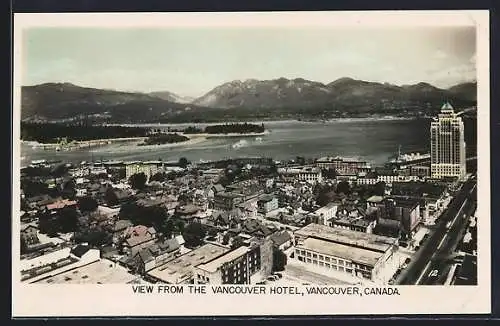 AK Vancouver, View from the Vancouver Hotel