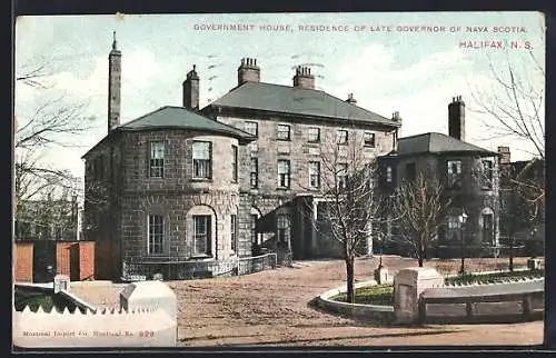 AK Halifax /N. S., Government House