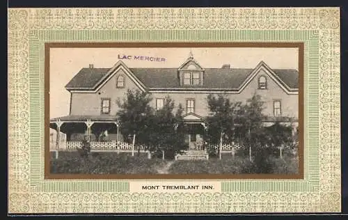 AK Mont Tremblant /Inn., Gebäudeansicht, Passepartout