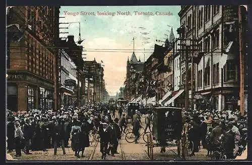 AK Toronto, Yonge Street, looking North
