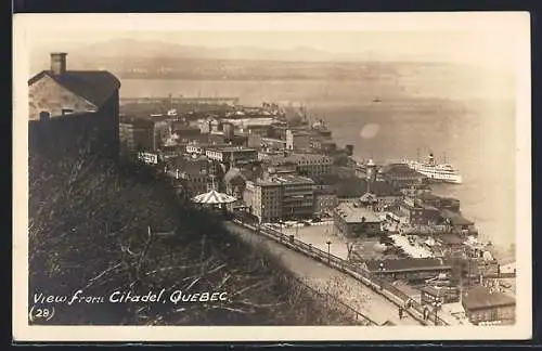 AK Quebec, View from Citadel
