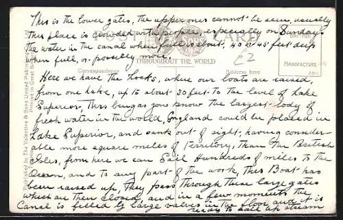 AK Sault Ste Marie /Ont., Steamers waiting to lock through