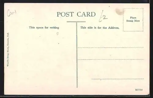 AK Kenora /Ont., Showing Notre Dame Church, Passepartout