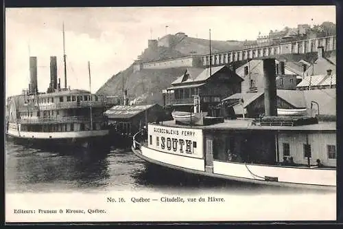 AK Québec, Ctadelle, vue du Hâvre