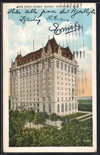 AK Winnipeg /Man., The Fort Garry Hotel