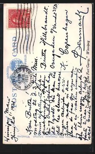 AK Winnipeg /Man., The Fort Garry Hotel