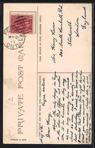 AK Fergus /Ont., Post Office