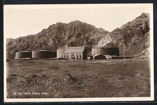 AK Aden-Maala, Oil Tanks, Erdöltanks