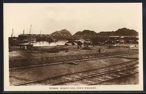 AK Aden, Maala Wharf and Aden Railway