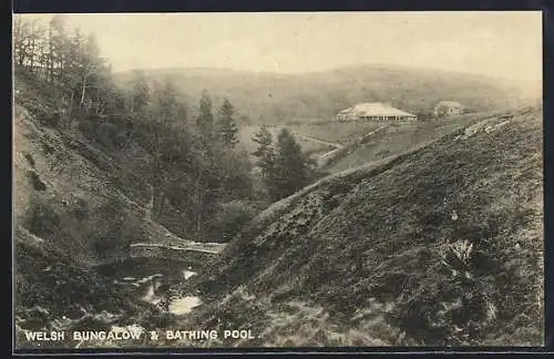 AK Parkgate /Cheshire, Welsh Bungalow & Bathing Pool