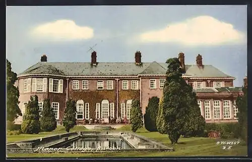 AK Burton, Manor College, total view with park