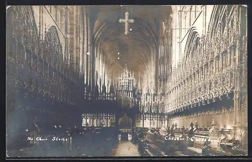 AK Chester, Chester Cathedral, The Choir Stalls