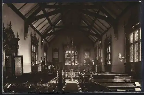 AK Woodford, Woodford Church, interior view