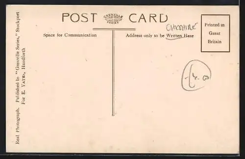 AK Handforth, St. Chad`s Church, church yard with gravestones