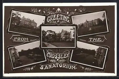 AK Kingswood, Crossley Sanatorium, Nurse`s home, west end with dining room, views looking east and west