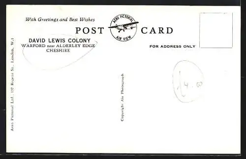 AK Warford near Alderley Edge, David Lewis Colony