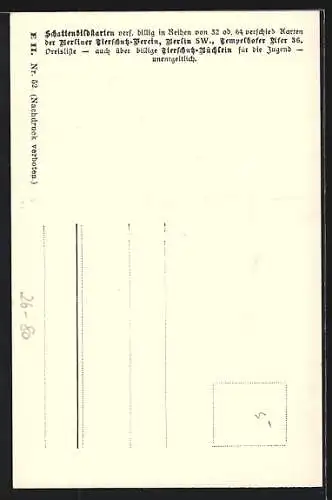 Künstler-AK Carus: Vögel sammeln sich auf dem Acker