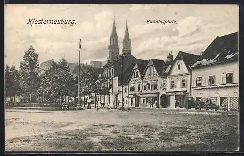 AK Klosterneuburg, Bahnhofplatz