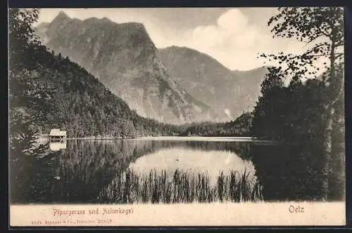 AK Oetz, Blick über den Piburgersee