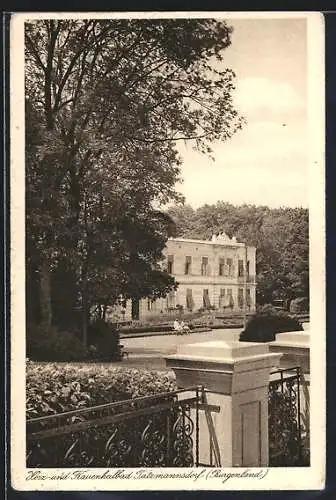 AK Bad Tatzmannsdorf, Blick zum Hotel Batthyány