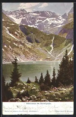 AK Seewigtal, Hüttensee mit Bergen