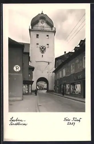 AK Leoben, Partie am Stadtturm
