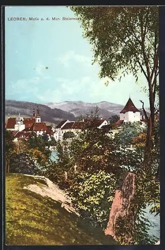 AK Leoben /Steiermark, Partie an der Mur