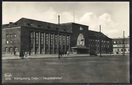 AK Königsberg, Hauptbahnhof