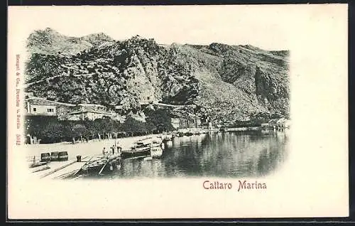 AK Kotor / Cattaro, Hafenansicht Marina