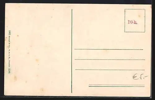 AK Pontebba-Pontafel, Confine, Reichsgrenze von oben gesehen