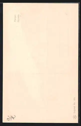 Künstler-AK Theo Zasche: Fröhliche Gruppe auf langem Rodelschlitten - Neujahrsgruss