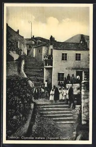 AK Trebinje, Ciganska mahala, Zigeuner Quartier