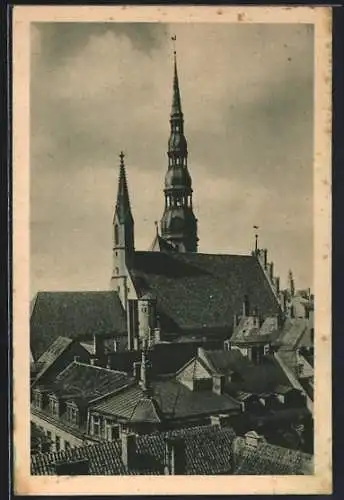 AK Riga, Blick in die Altstadt
