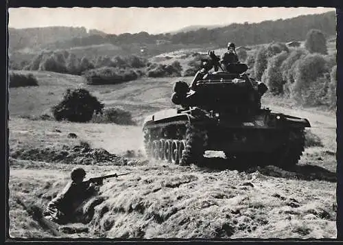 AK Bundeswehr im Manöver, Panzer M 48