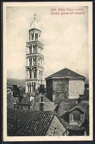 AK Split / Spalato, Stolna Crkva i zvonik / Duomo col Campanile