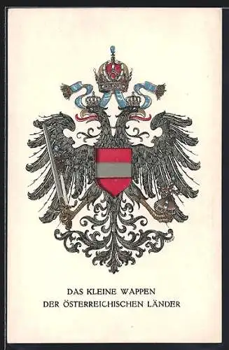 AK Österreich, das Wappentier, Rotes Kreuz