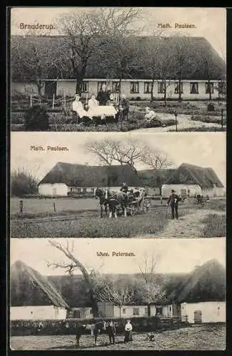 AK Branderup Sogn, Math. Paulsen, Wwe. Petersen, Höfe