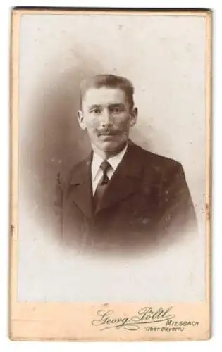 Fotografie Georg Pöltl, Miesbach /Oberbayern, Porträt eines Mannes