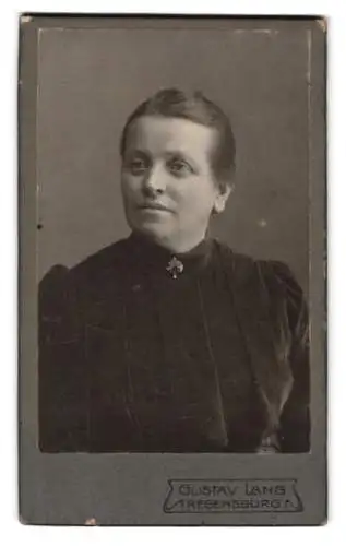 Fotografie Gustav Lang, Regensburg, Weisse Lilienstr. 93, Porträt einer Dame