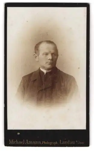Fotografie Michael Amann, Landau a. Isar, Porträt eines Mannes