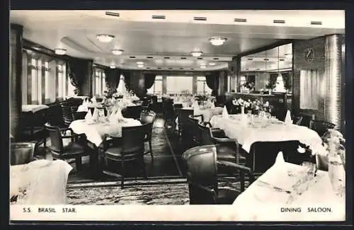 AK Dampfer Brasil Star, Dining Saloon