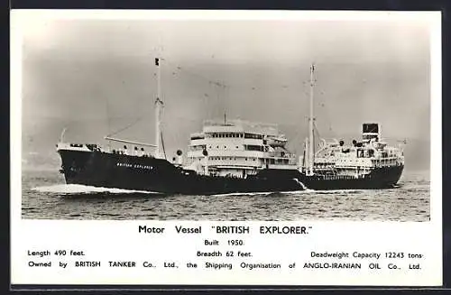 AK Motor Vessel British Explorer